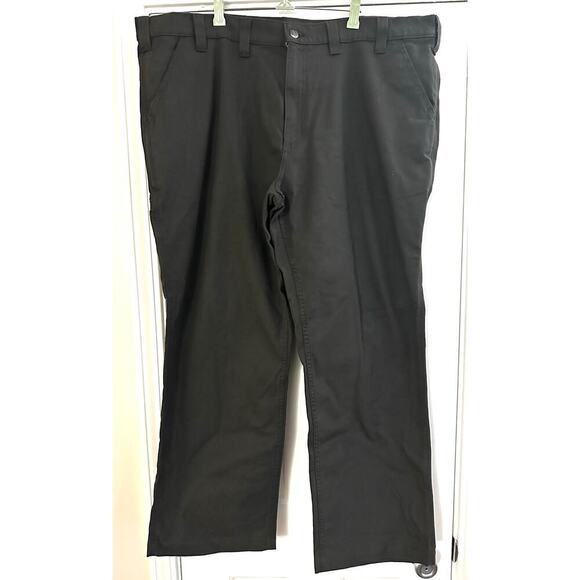 CARHARTT Rugged Flex Relaxed Fit Canvas Work Pant Pants Black- Men’s 40W 30L - Picture 2 of 7